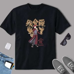 Gaara Naruto Shippuden T Shirt