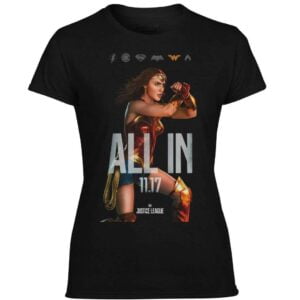 Gal Gadot T Shirt All in Wonder Woman Justice League