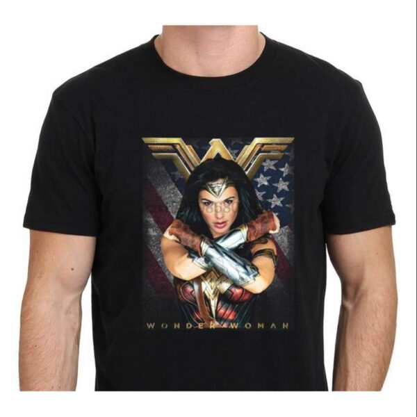 Gal Gadot T Shirt Wonder Woman Superhero Movie