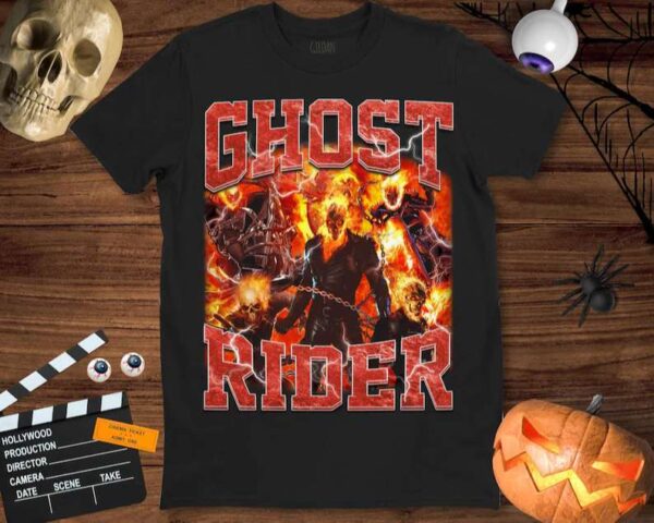 Ghost Rider Marvel Comic T Shirt