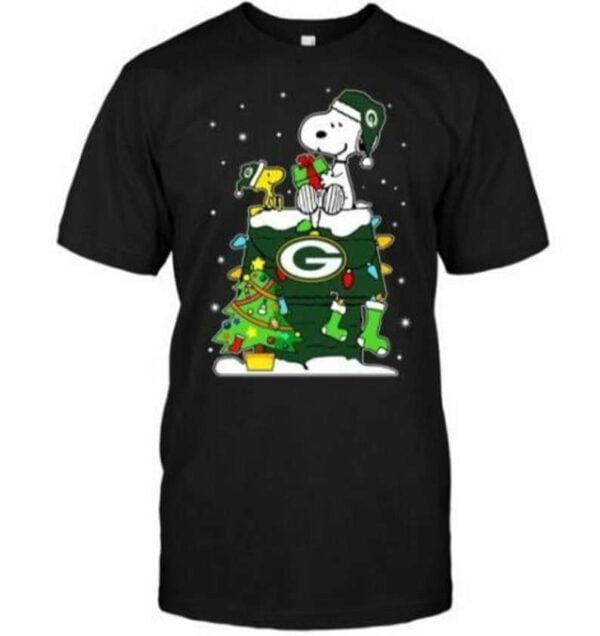 Green Bay Packers Christmas T Shirt