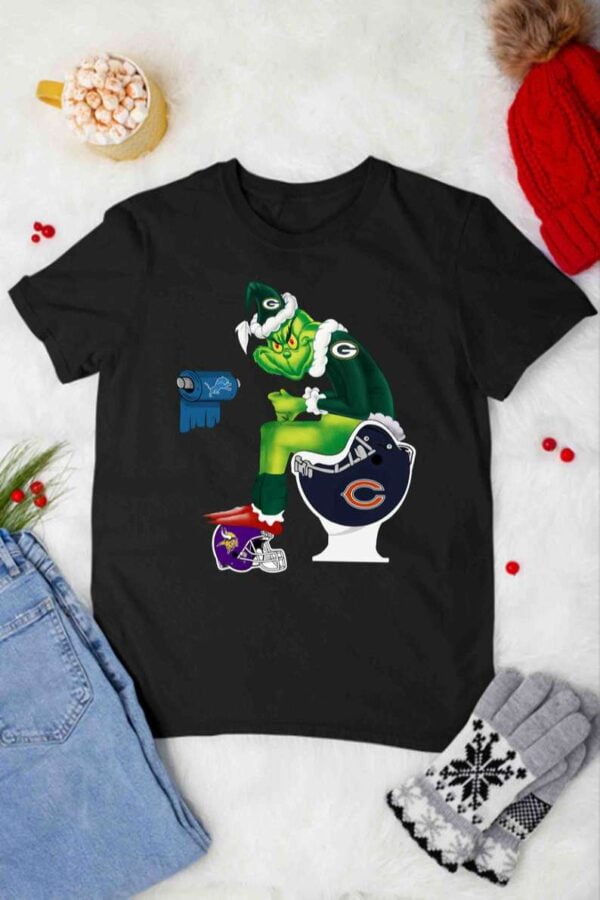 Grinch NFL Football Green Bay Packers T Shirt
