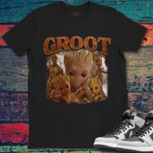 Groot Poster Marvel Avenger T Shirt