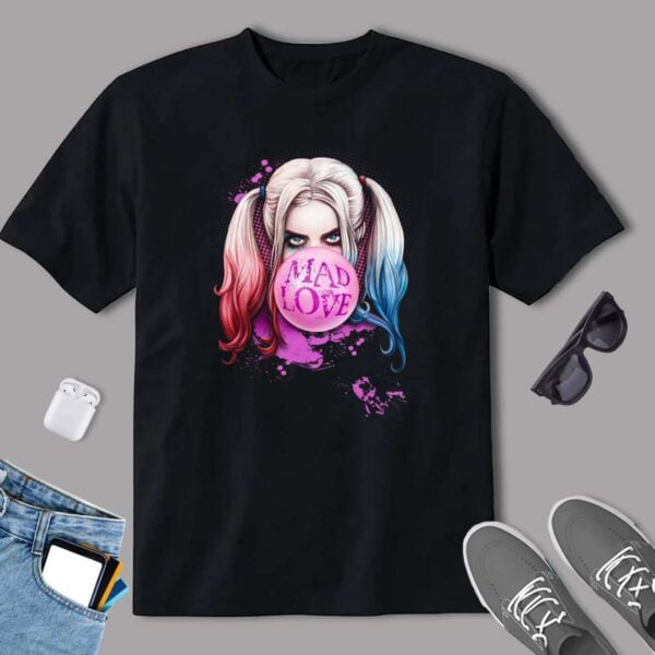 Harley Quinn T Shirt Mad Love