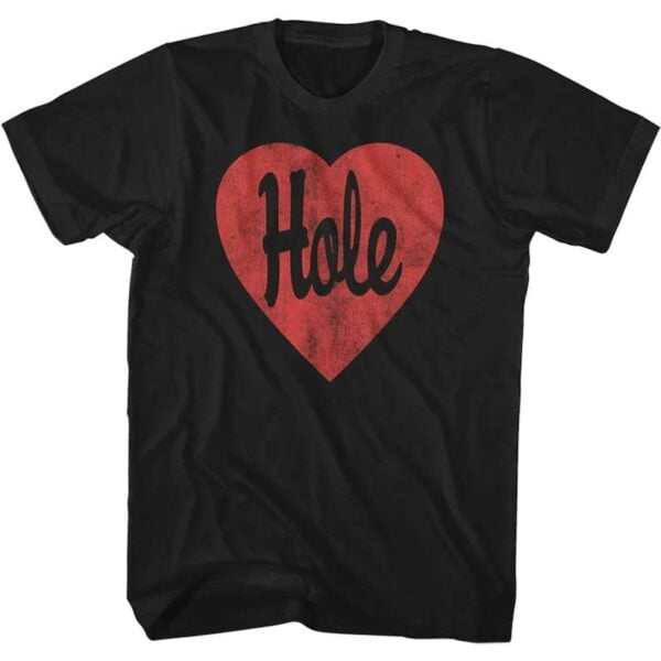 Hole Hole Heart T Shirt