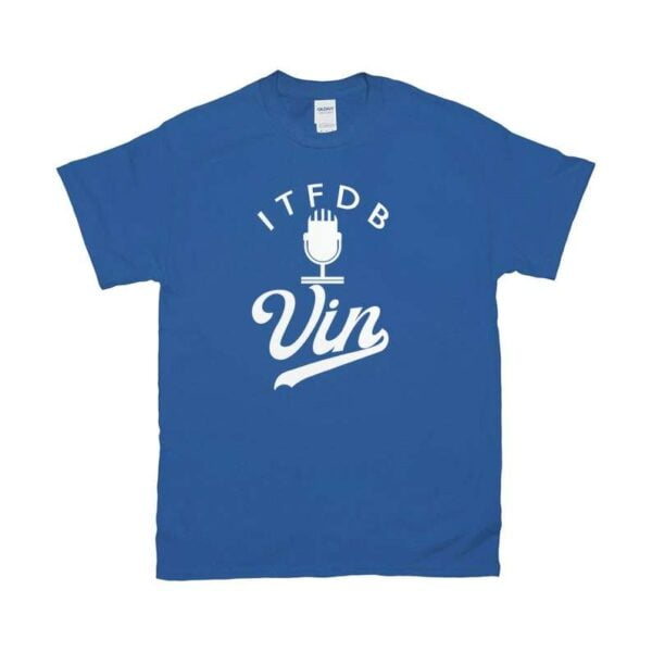 Itfdb Los Angeles Vin Microphone Baseball T Shirt