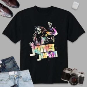 Janis Joplin T Shirt Singer Music