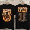 KISS End Of The Road World Tour 2021 T Shirt Rock Band