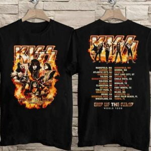 KISS End Of The Road World Tour 2021 T Shirt Rock Band