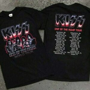 Kiss Band End Of The Road World Tour T Shirt Kiss 2021