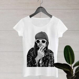 Kurt Cobain Photo T Shirt