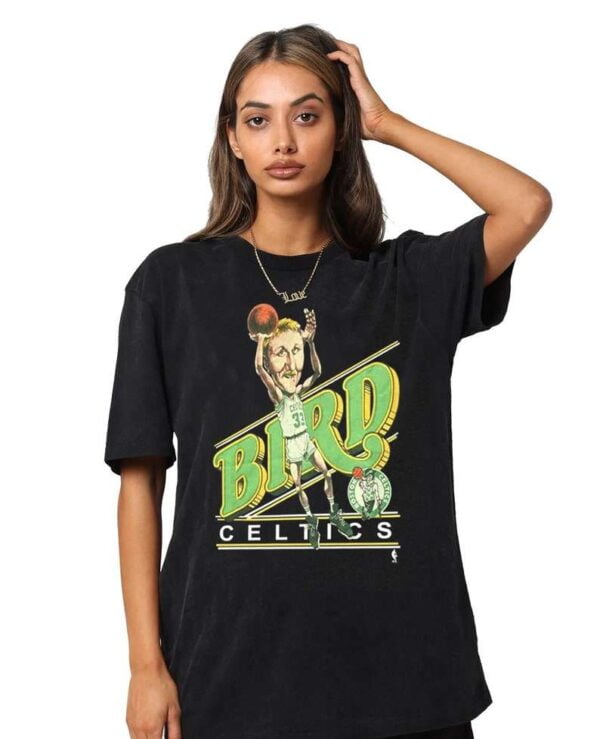 Larry Bird T Shirt Basketball