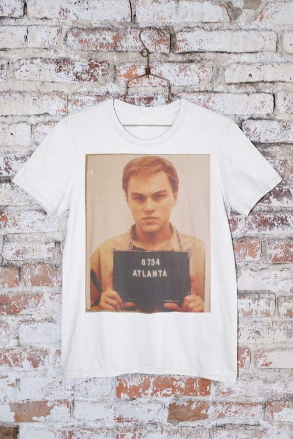 Leonardo DiCaprio Mugshot T Shirt Titanic