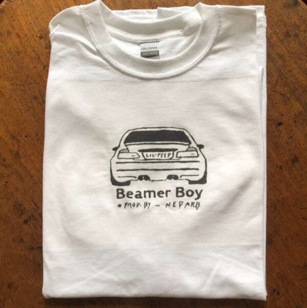 Lil Peep beamer Boy White Unisex T Shirt