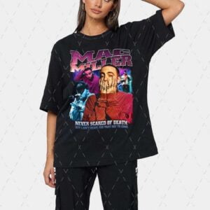 Mac Miller T Shirt Never Scared Of Death
