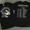 Madonna The Virgin Tour 1985 T Shirt