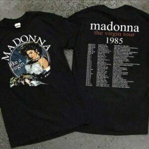 Madonna The Virgin Tour 1985 T Shirt
