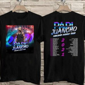 Maluma Singer Papi Juancho 2021 World Tour T Shirt