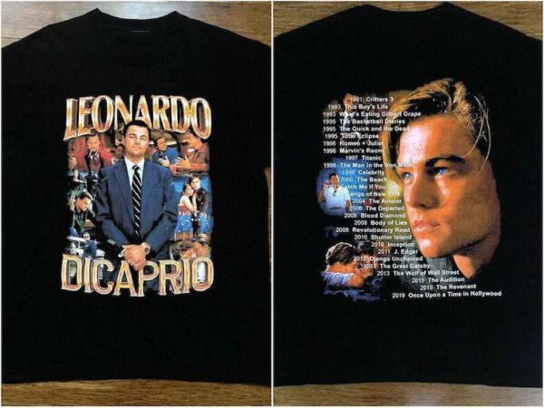 Marino Morwood Leonardo Leo Dicaprio T Shirt