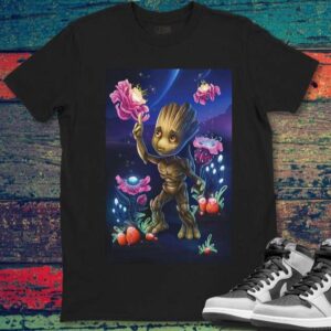 Marvel Guardians Of The Galaxy Groot Plants T Shirt