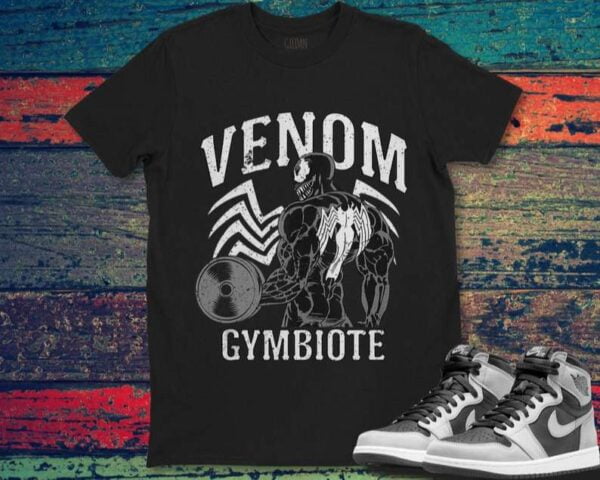 Marvel Venom Gymbiote Workout T Shirt