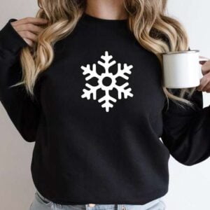 Merry Christmas Snow Flake SweatShirt T Shirt