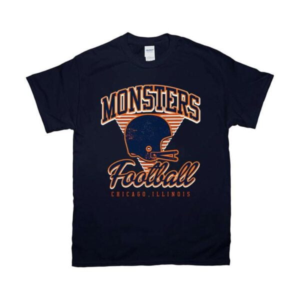 Monsters Football Of Chicago Illinois Mack Attack T Shirt