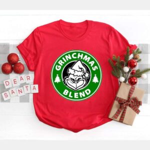 Mr Grinch Coffee Christmas T Shirt