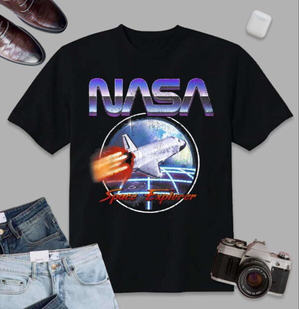 NASA Space Explorer Vintage T Shirt