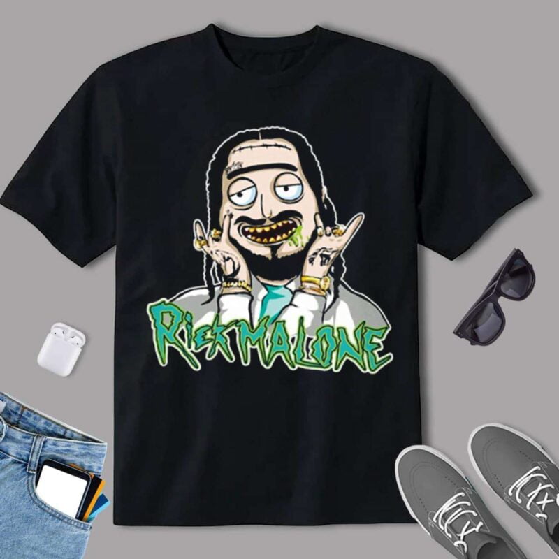 Sweat-shirt / T-shirt De Noël Post Malone - Design Drôle, Noir Ou Gris, Coton, Unisexe