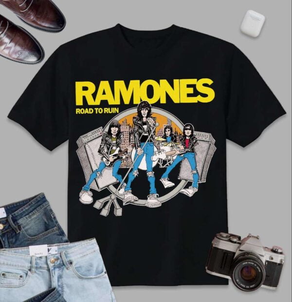 Ramones T Shirt Rock Band