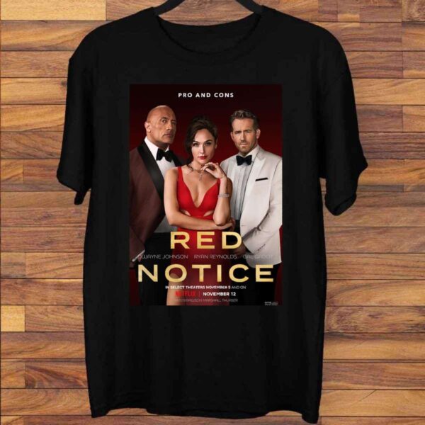 Red Notice Movie 2021 T Shirt