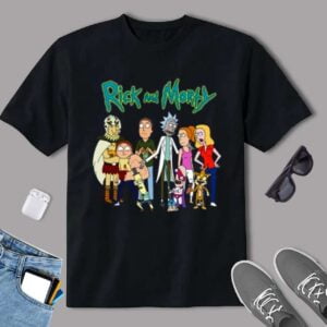 Rick and Morty Cartoon T Shirt