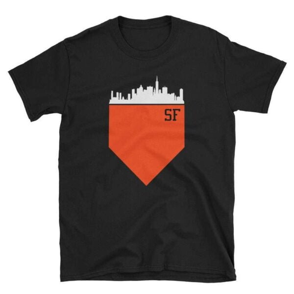 San Francisco Home Plate Skyline T Shirt