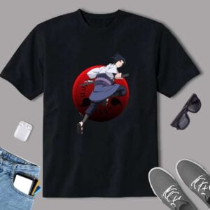 Sasuke With Sharingan T Shirt