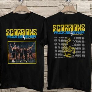 Scorpions Rock Believer World Tour T Shirt