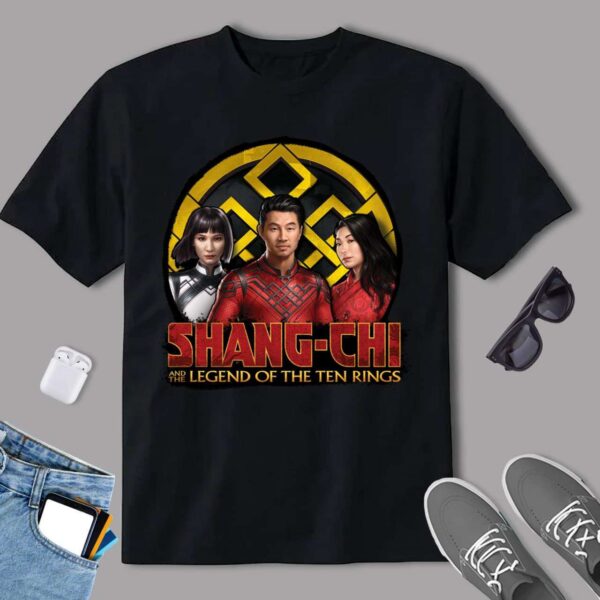 Shang Chi And The Legend Of The Ten Rings Trio Marvel T Shirt