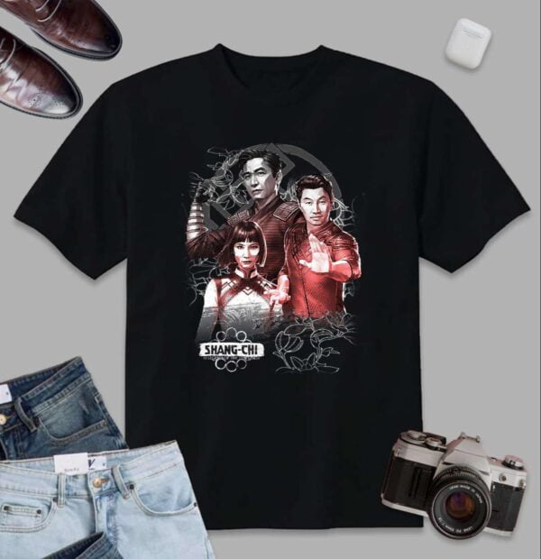 Shang Chi Family Poster Marvel T Shirt