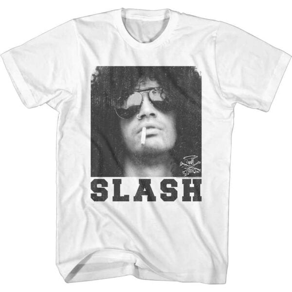 Slash Guns N Roses Smoking Slash T Shirt