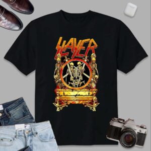 Slayer T Shirt Seasons In The Abyss