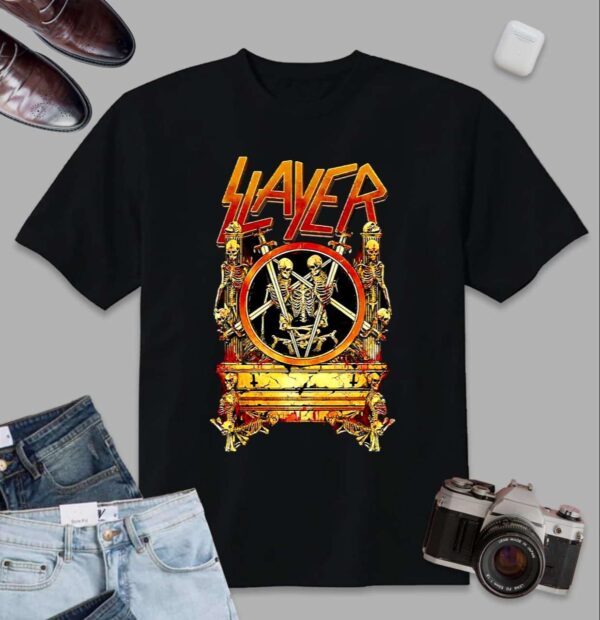 Slayer T Shirt Seasons In The Abyss