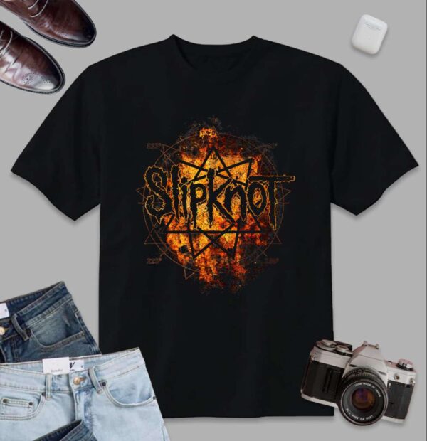 Slipknot Rock Band T Shirt Music