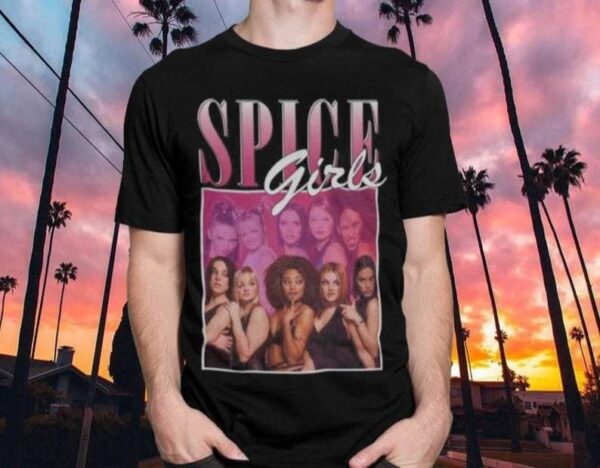 Spice Girl Black T Shirt