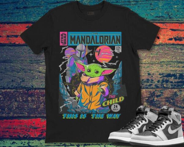 Star Wars Baby Yoda The Mandalorian The Child Comic T Shirt