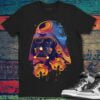 Star Wars Darth Vader Trooper Helmets Psychedelic Drip T Shirt