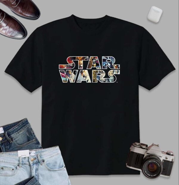 Star Wars Logo Vintage T Shirt
