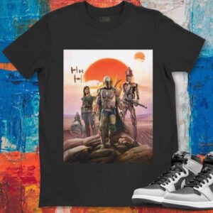 Star Wars The Mandalorian Group T Shirt