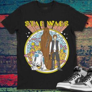 Star Wars Vintage Psych Rebels T Shirt