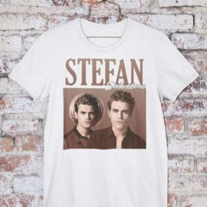 Stefan Salvatore T Shirt The Vampire Diaries