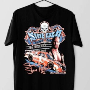 Stone Cold T Shirt WWF Nascar Racing
